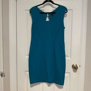 Ann Taylor Teal Dress, size 10